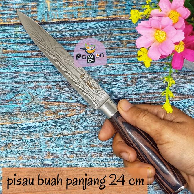 Pisau Dapur Baja - Pisau Buah Panjang