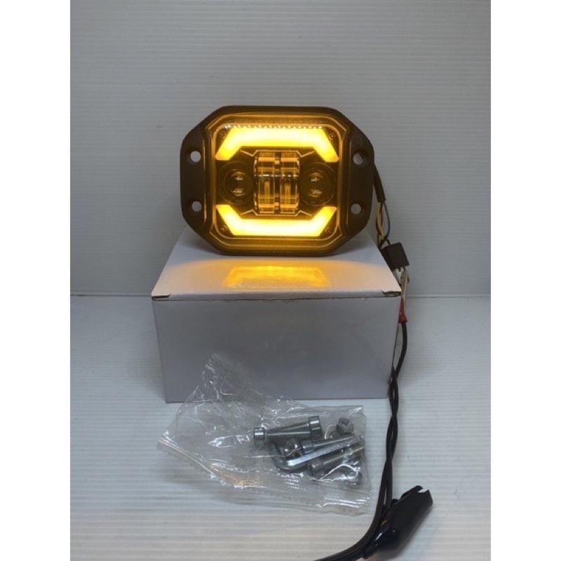 COD Lampu Tembak Daymaker  LED Reflektor custom KLX KTM CRF dan Fog lamp mobil DLL