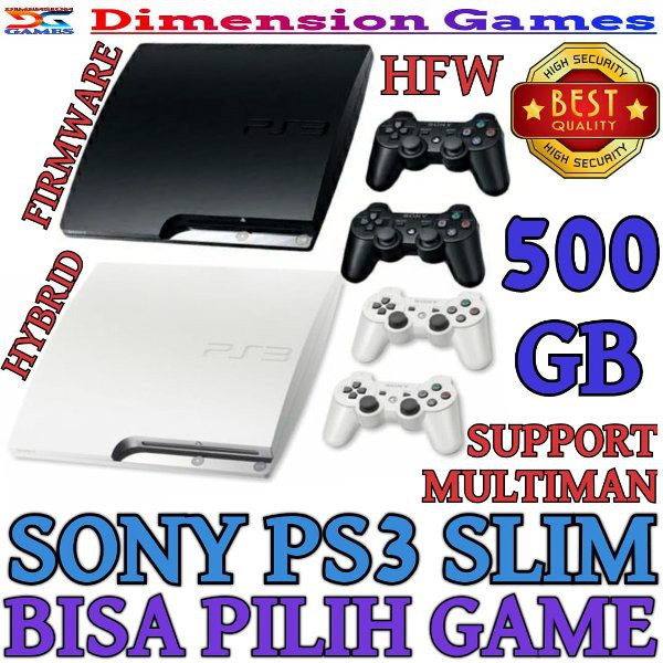 Paling Murah       PS3 SLIM 500 GB OFW