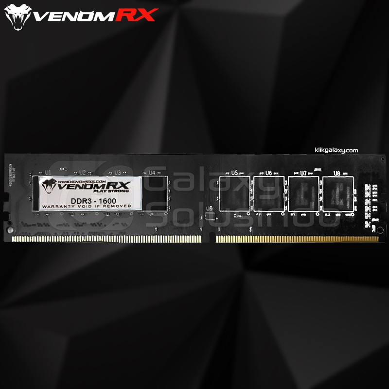 VENOM RX 8GB DDR3 1600