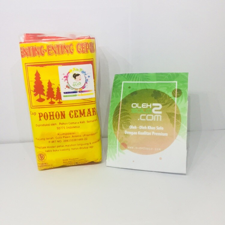 

Enting-enting Gepuk Kacang Oleh-Oleh Murah, Camilan Khas Salatiga