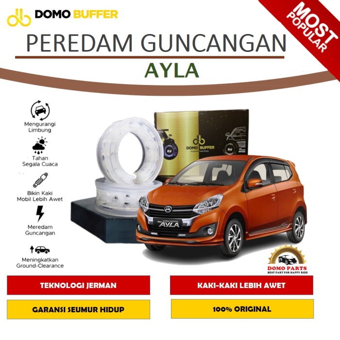 Domo Buffer Ayla Karet Damper Peredam Guncangan Mobil Ayla - Shock Belakang