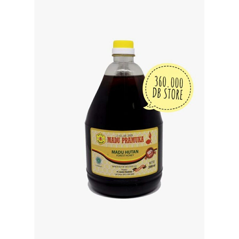 

Madu Hutan 2000 ml Madu Lebah Liar Madu Pramuka