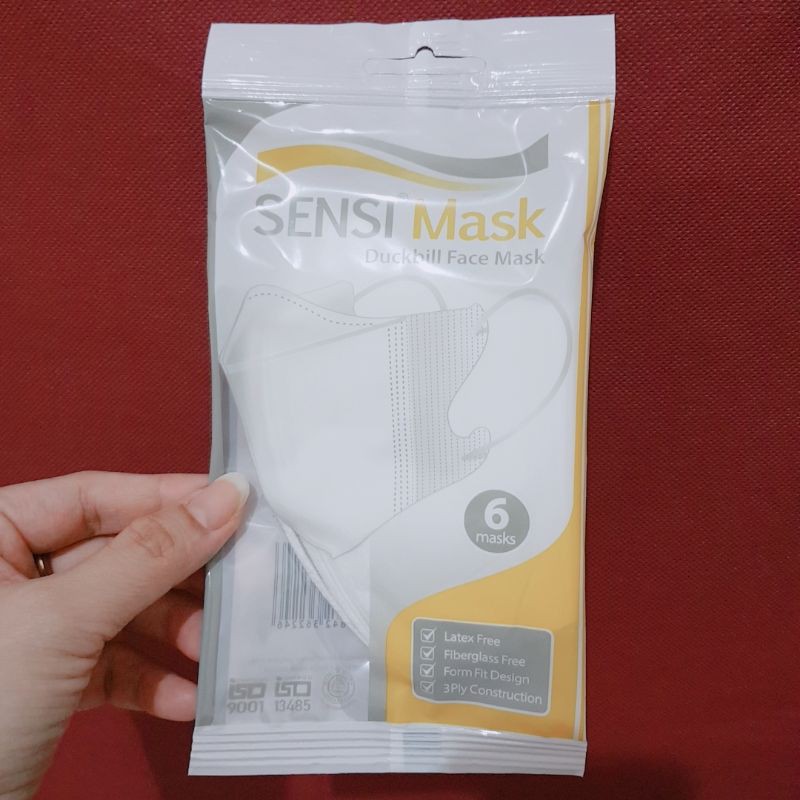 Masker Sensi Duckbill Masker Medis Non Medis Sensi Mask Duckbill Face Mask Disposable