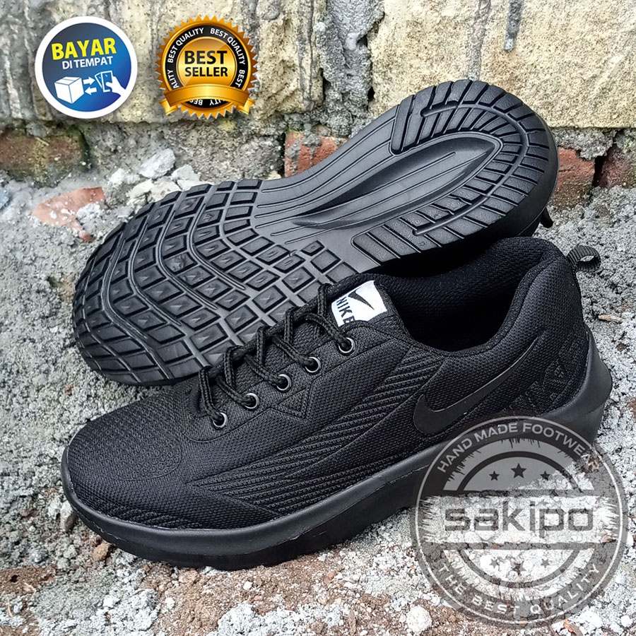 PROMO BTS KEMBALI SEKOLAH !! SEPATU SEKOLAH HITAM POLOS SD SMP SMA SMK KULIAH / SEPATU KERJA HITAM PRIA WANITA MURAH TRENDI RINGAN DIPAKE  / SAKIPO