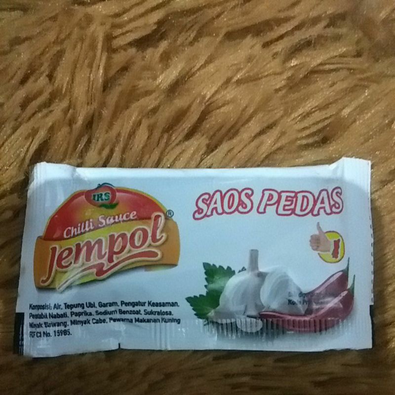 

saos sachet jempol 1 pack /24 pcs @9gram / saos sambal