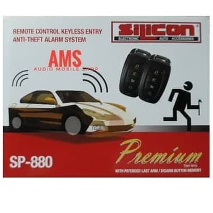 Alarm Silikon Alarm Mobil Remote Alarm