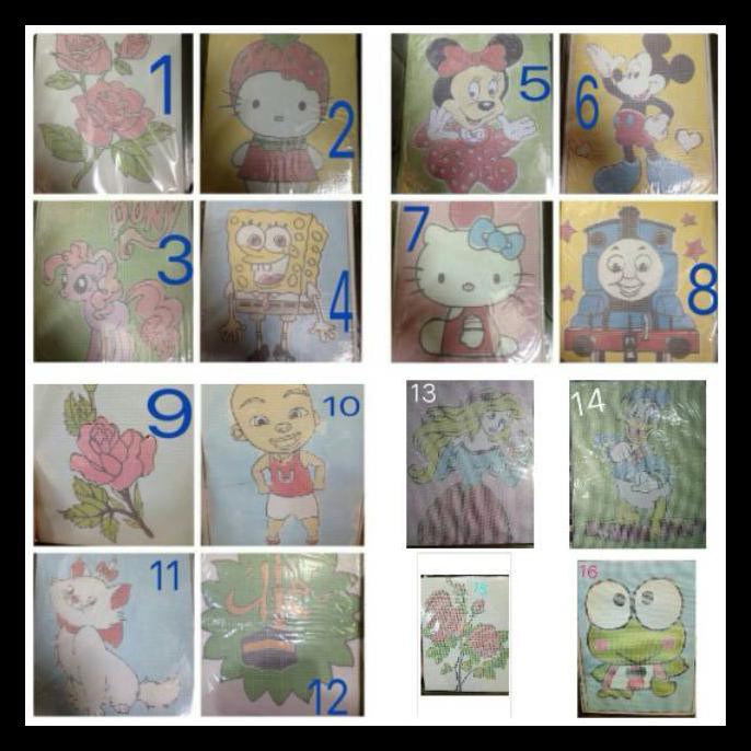 {BISA COD} Paket Kristik Kecil / Sulaman untuk Pemula 1model DISKON Kode 509