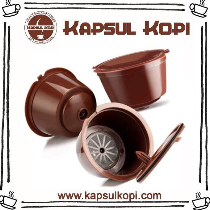 KapsulKopi Kapsul Refill Nescafe Dolce Gusto Food Grade BPA Free Aman