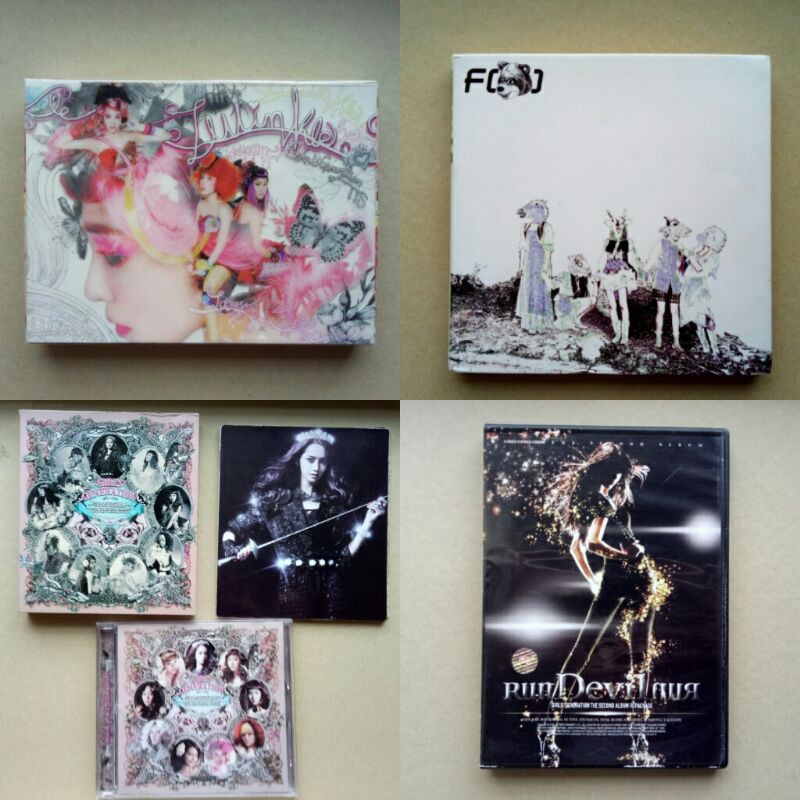 SALE ALBUM ONLY KPOP GIRL'S GENERATION ( SNSD)  & F(X)