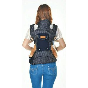 Jual DIALOGUE Hipseat Denim Bintik DGG 1011   Gendongan Bayi Hipseat Diskon
