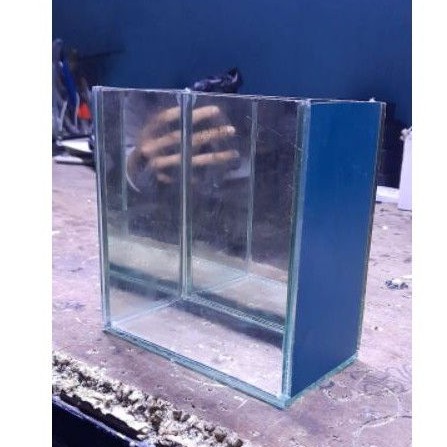 soliter selfie / selpi cupang Aquarium kaca kecil 20x10x20cm dan 15x8x15cm