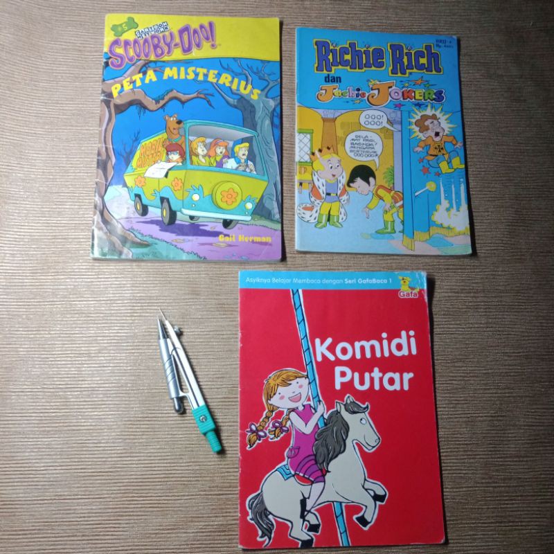 Paket 3Buku cerita anak Bergambar.