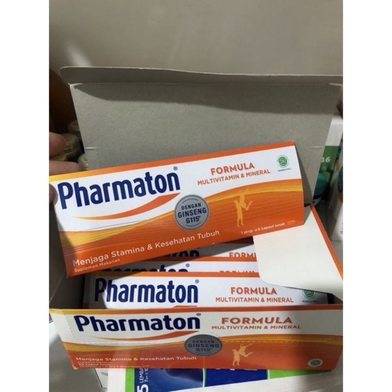 Pharmaton Formula 1 amplop isi 5 kaplet