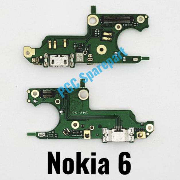Jual ORIGINAL PAPAN KONEKTOR PCB CONNECTOR CHARGER MIC NOKIA 6 
