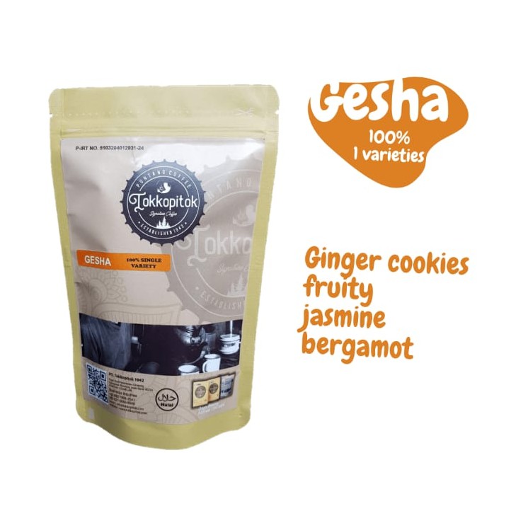 

100 Gram Kopi Arabika Puntang Sunda Geisha Natural Proses Roasted Beans Arabica singgle varietas