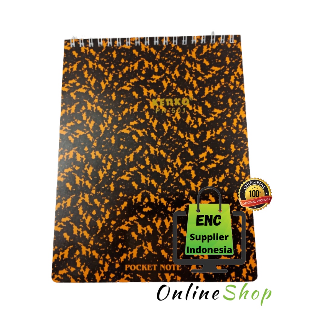 

KENKO 1 buah note book atau poket note spiral kenko PN-501 per pcs - enc.sup