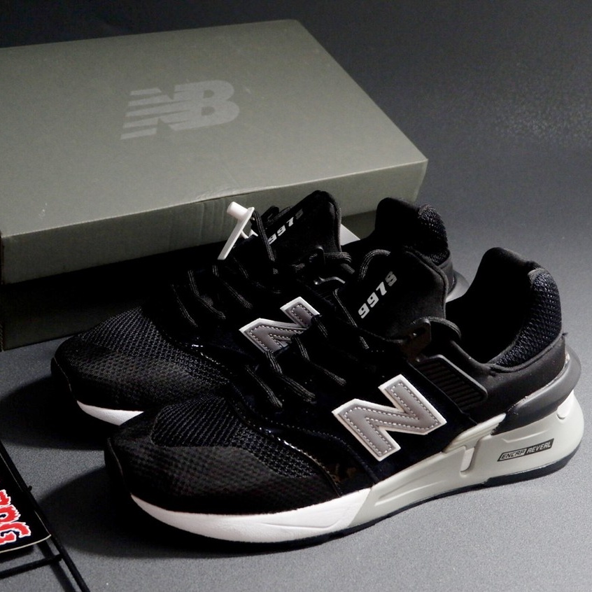 sepatu nb new balance 997 997s black grey original pk bnib