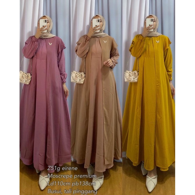 Gamis Eirene Moscrepe Premium 959