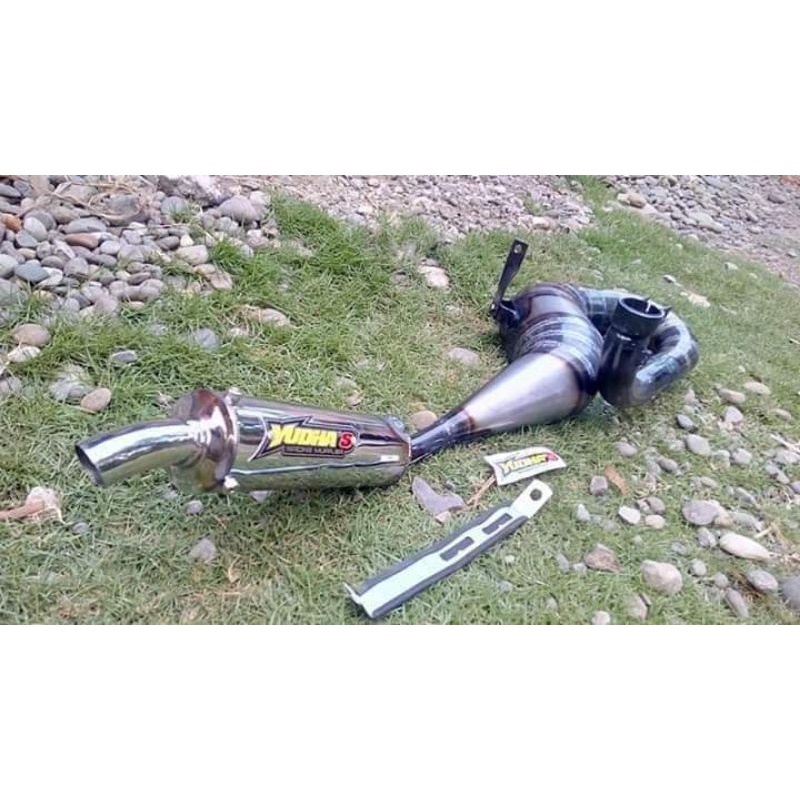 Knalpot Vespa Racing Kanan Harian Kompetisi Ffa Promo TerMurah