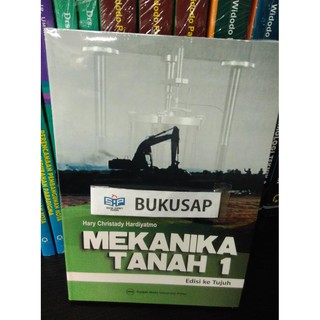 Jual Buku Mekanika Tanah Edisi Ke Tujuh Hary Christady Hardiyatmo Ori Shopee Indonesia