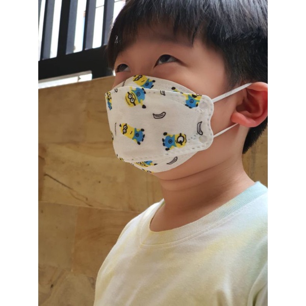 mrcaisen KF94 ANAK masker anak 4 ply karakter K005