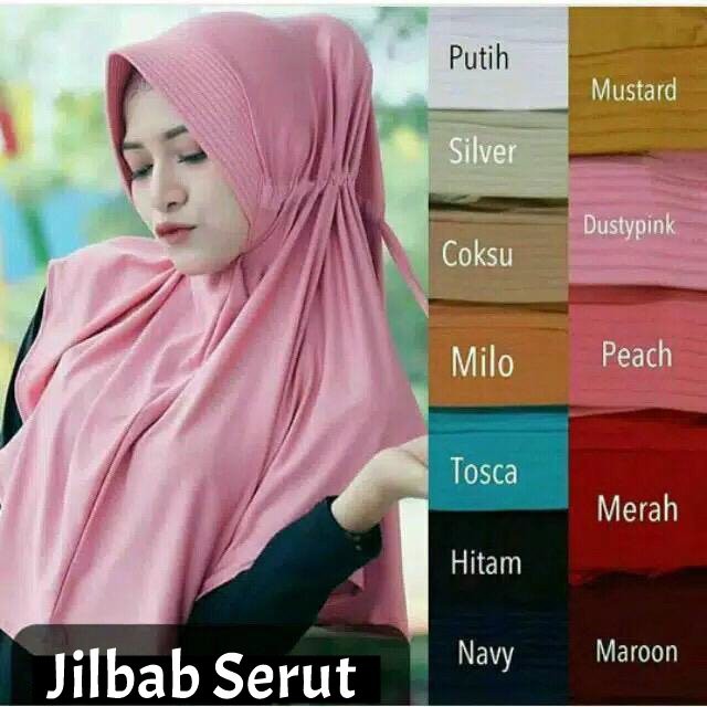 Jilbab Serut Jilbab Instant Hijab Serut