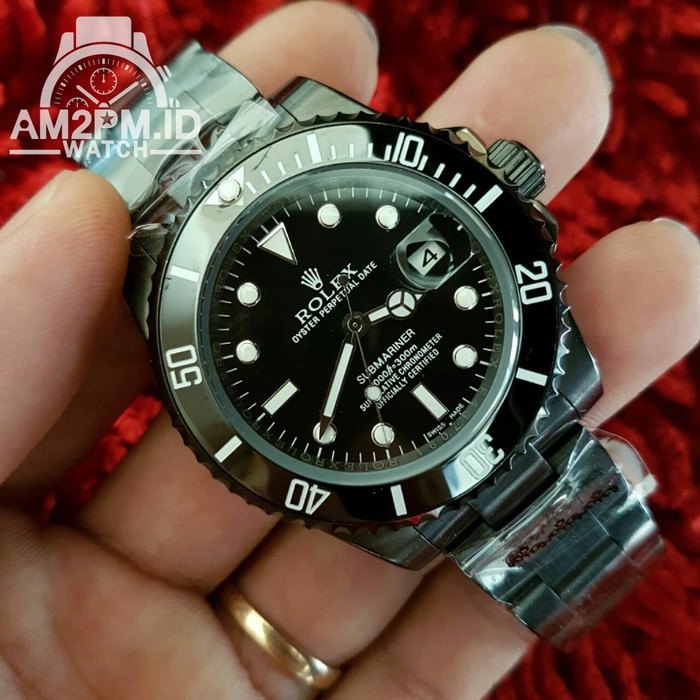 Suplier Jam Tangan Rolex Submariner Date Full Black