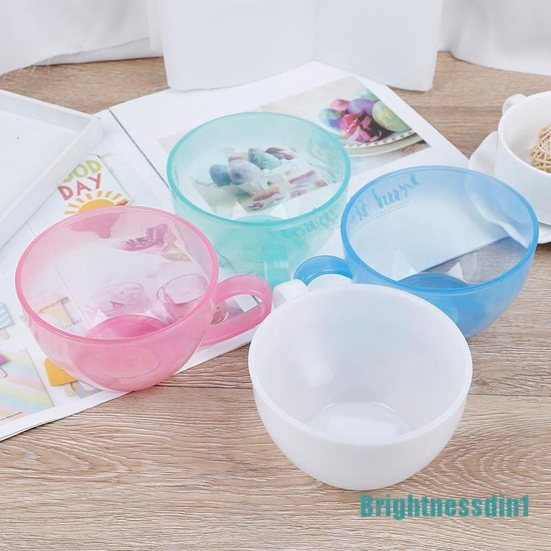 [Brightnessdin1]Colourful Plastic Kitchen Mixing Bowl for Baking &amp; Cooking 4 Colours