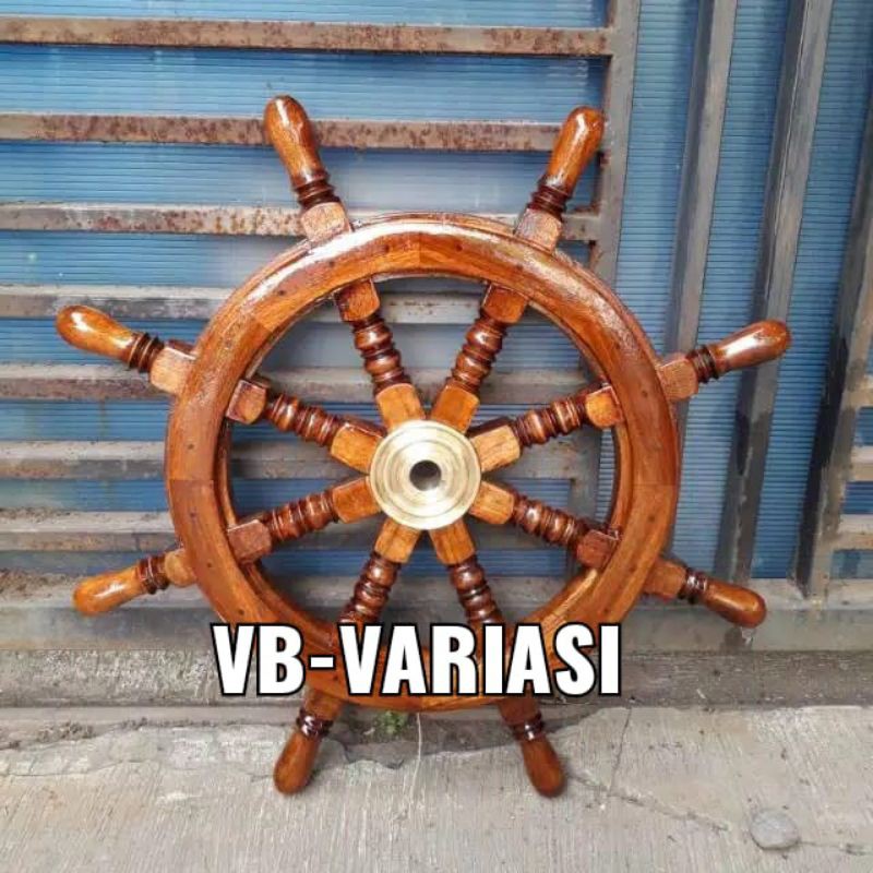 STIR KEMUDI KAPAL STIR UK 15 INC  24 INCH / JANGKAR STIR KAPAL / HIASAN DINDING AKSESORIS KAPAL