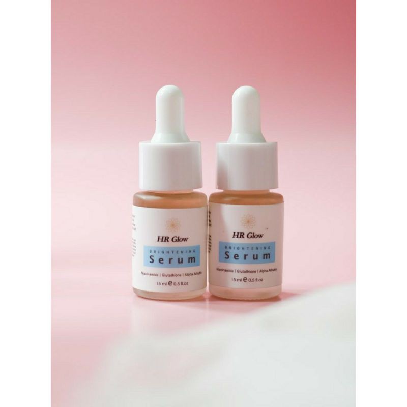 HR GLOW Serum Brightening Glutathione + niacinamide | serum wajah/serum glowing 15ml