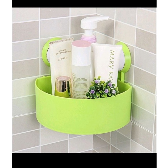 Rak siku sudut kamar mandi