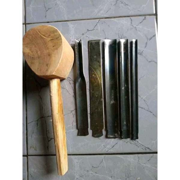 pahat ukir paket E pahat jin bonsai