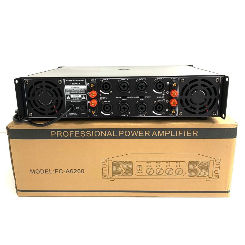 POWER AMPLIFIER FIRSTCLASS FC - A6260 | Power high quality Fca6260