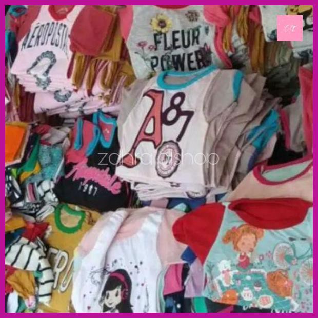Paket usaha baju anak  sisa eksport ecer & grosir
