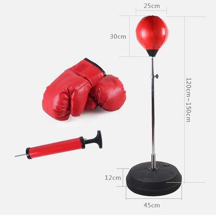 Punching Ball Set - Boxing Speed Ball Stand - Bola Tinju