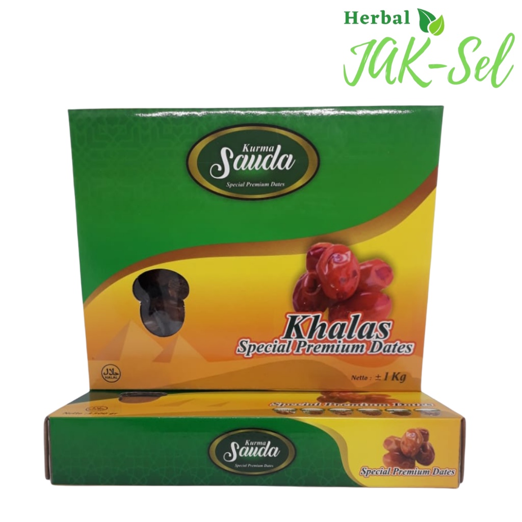 

kurma khalas sauda 1 kg khusus 1 dus 10 box