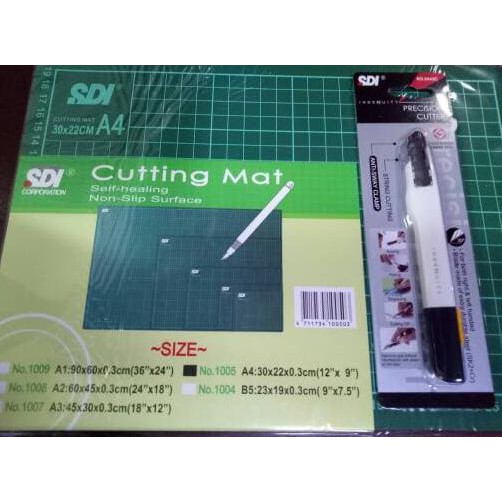 

PACKET CUTTING MAT A4 + CUTTER INGUINITY HOT SALE! PALING MURAH
