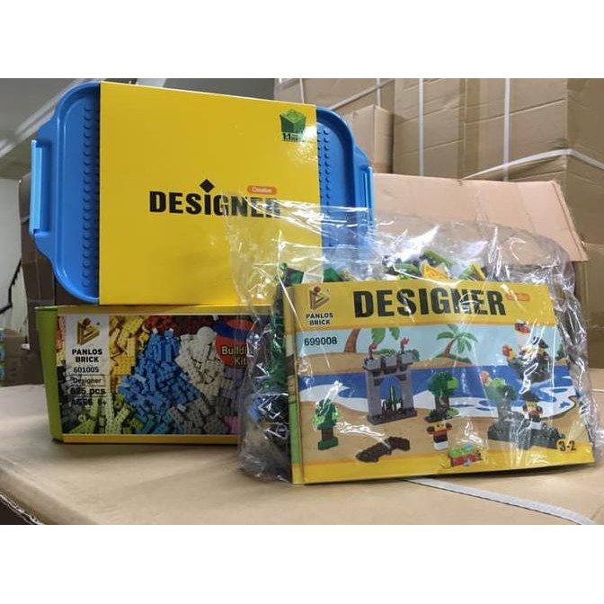 Mainan Anak Building Kit Panlos Brick Wange Designer 625 LEGO 601005