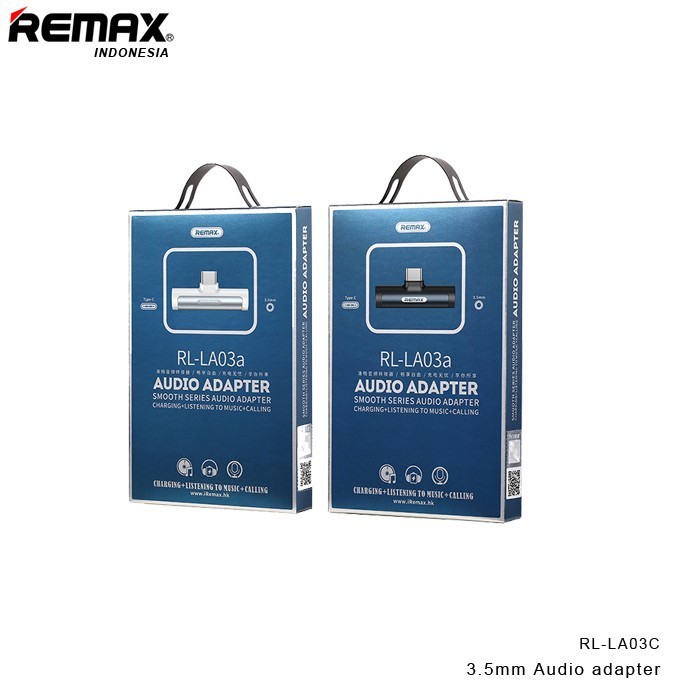 Remax RL-LA03 Smooth Series 3.5mm Type C Audio Adapter type C