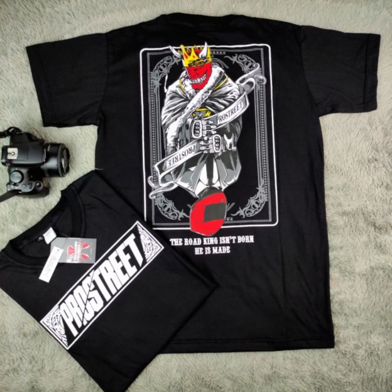 KAOS PROSTREET SUNMORI KING OF ROAD BLACK | KAOS PROSTREET ORIGINAL | BAJU KAOS MOTOR SUNMORI