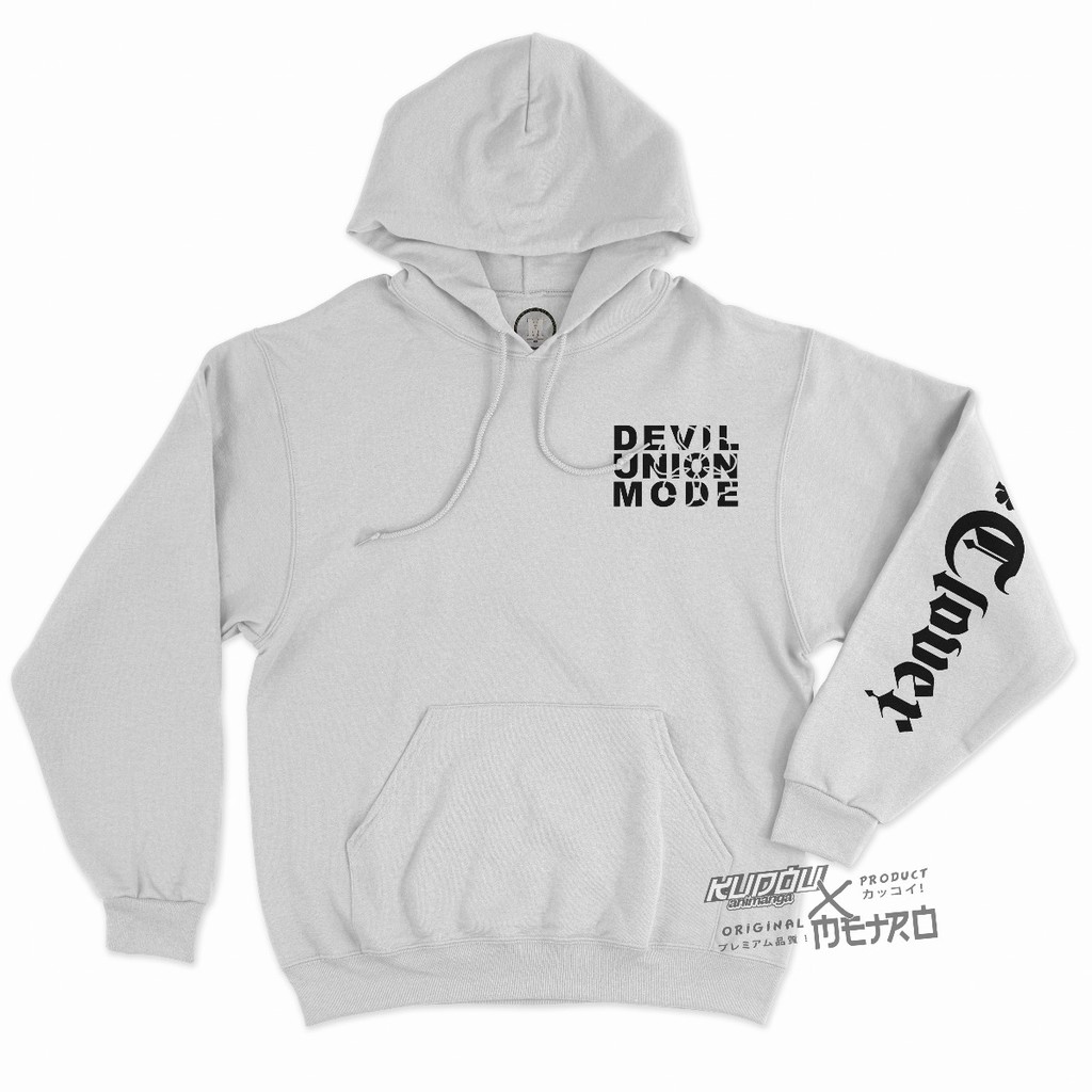 Hoodie Asta Devil Union Mode Black Clover Blackbull