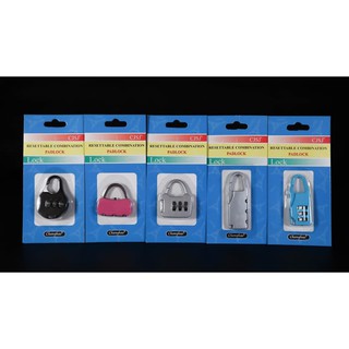 Gembok Swiss Password Code Lock Kunci Koper Kombinasi