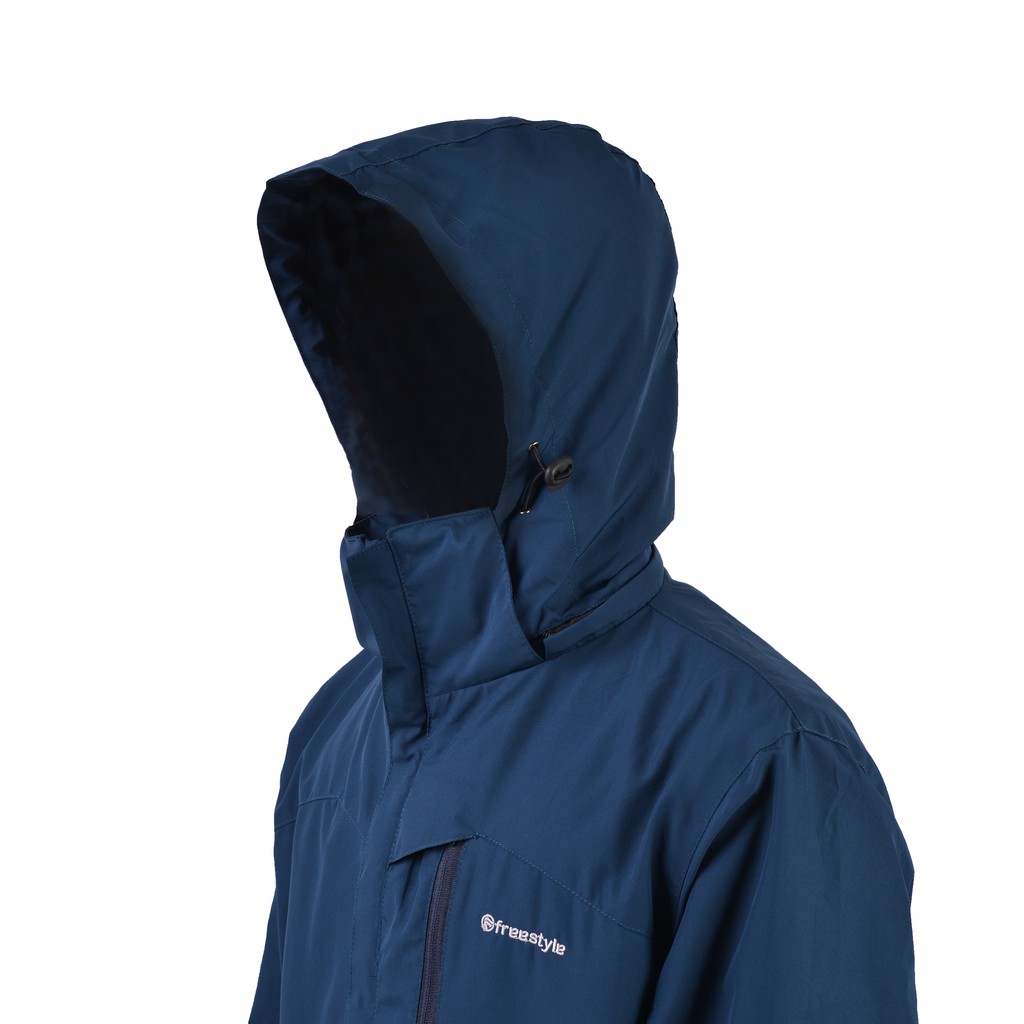 Freestyle Jaket Gunung Pria Waterproof Anti Air Taslan Jaket Outdoor Hiking Windproof-6