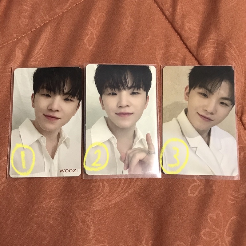 pc photocard hmv 24h woozi janjiw reg lim a svt seventeen