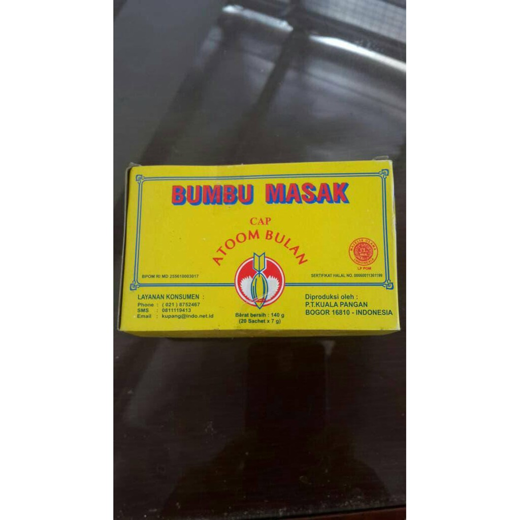 

Paling Murah Bumbu Atoom Bulan Terbaik
