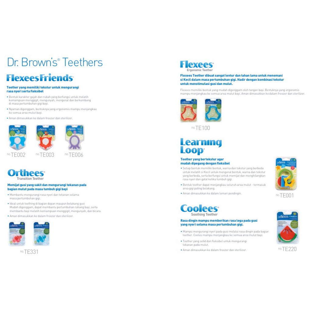 dr brown's learning loop teether