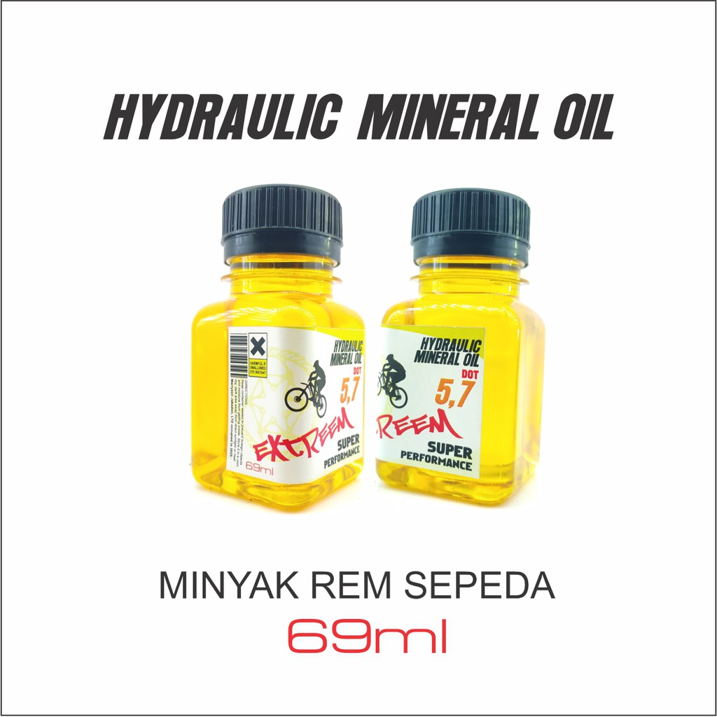 Minyak Rem Sepeda Hidrolis dot 5 extreem extra durable 69ml