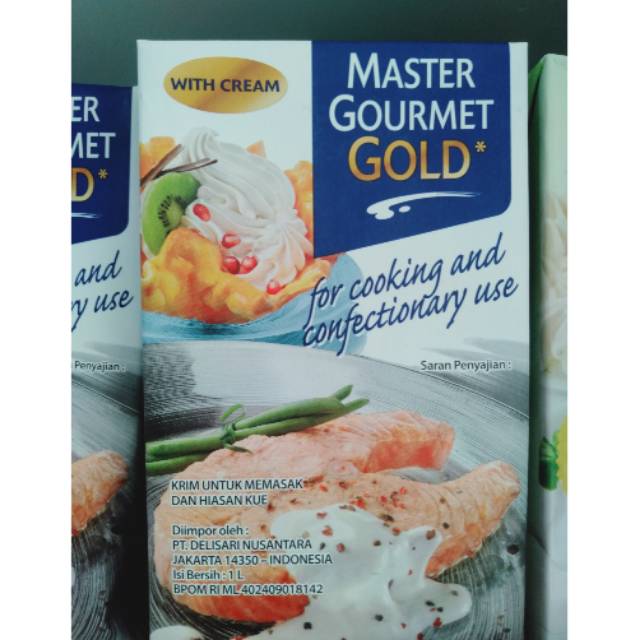 

Master gourmed gold biru 1lt