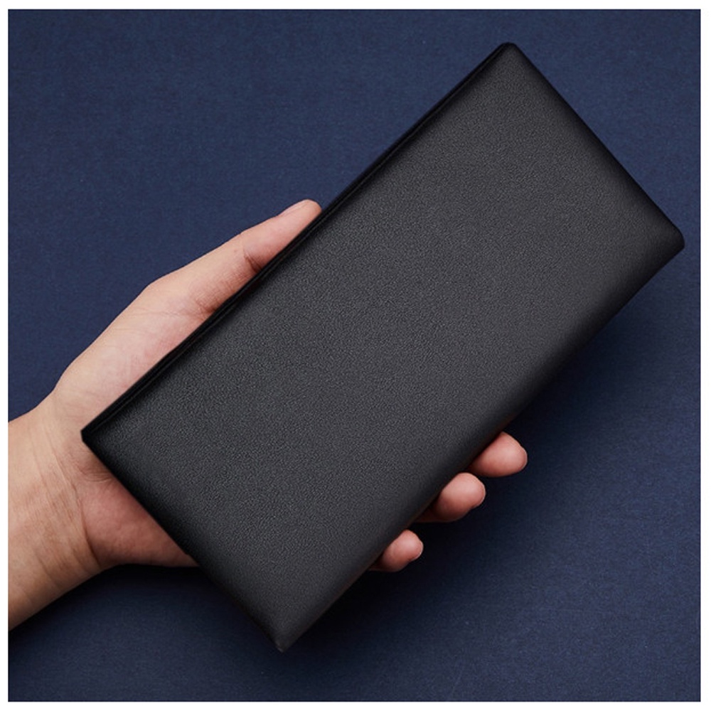 SHOPEE 6.6 SUPER SALE!! Men Wallet V900 Dompet Panjang Pria Lipat Dua Dompet Panjang Kulit Pria dan Wanita Berkualitas + Bonus Box